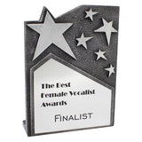 Star Cross Silver Plaque