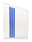 Triple Blue Stripe Crystal
