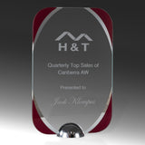 Millenium Glass-Curved Rectangle