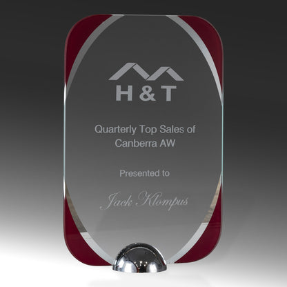 Millenium Glass-Curved Rectangle