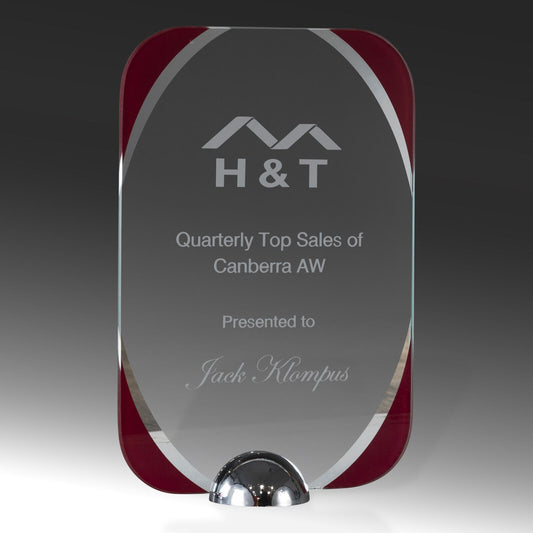 Millenium Glass-Curved Rectangle