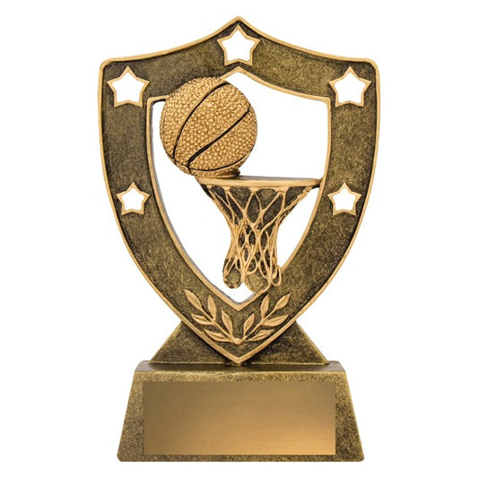 Basketball Gold Shield