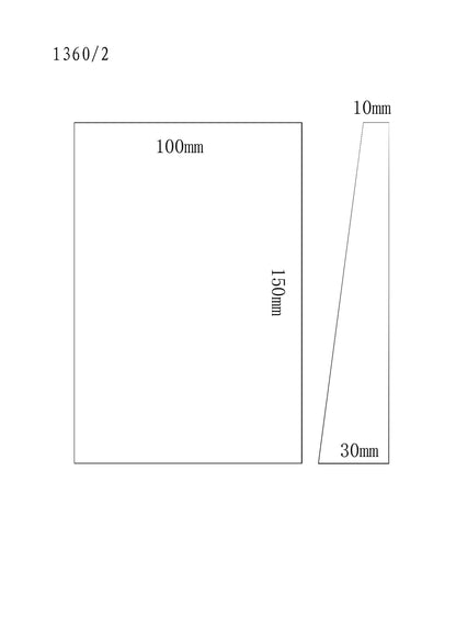 Optical Crystal - Wedge