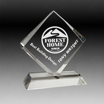 Crystal Square Faceted
