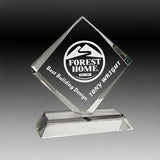 Crystal Square Faceted