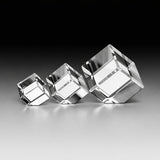 Bevelled Crystal Cube