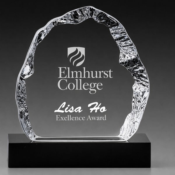 Iceberg on Black Base