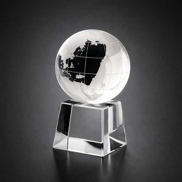 World Globe on Base Fixed