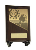 Plaque with Table Tennis Trim