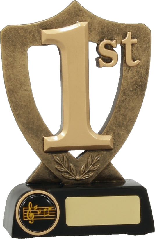 Gold Shield for 1st Place
