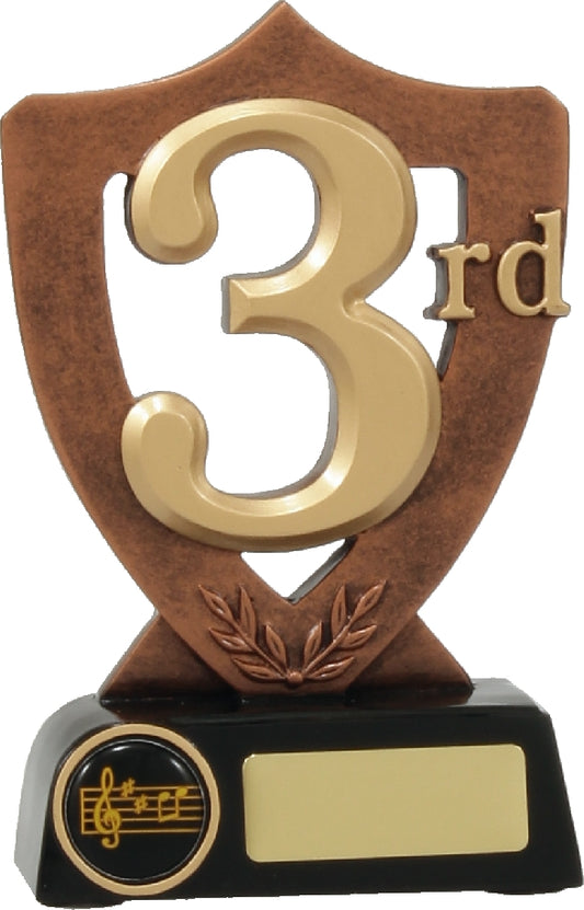 Bronze Shield for 3rd Place