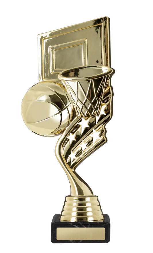 Gold Basketball Figurine