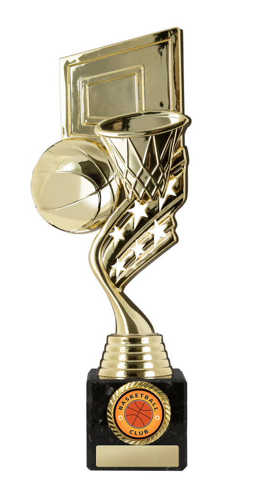Gold Basketball Figurine