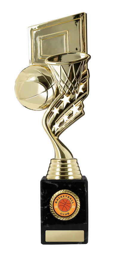 Gold Basketball Figurine