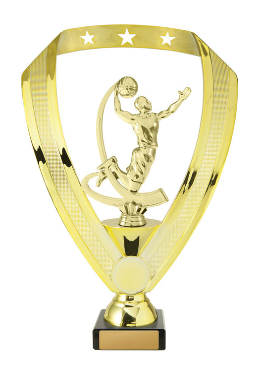 Gold Backstand Basketball