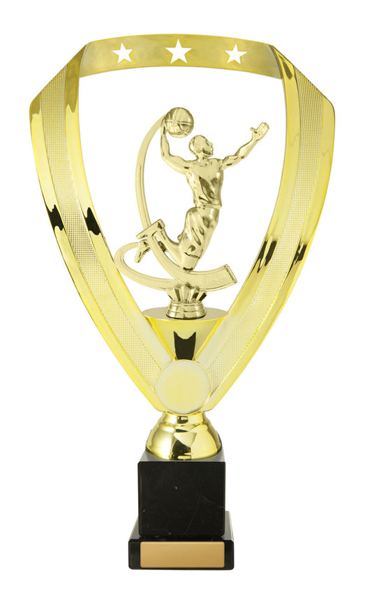 Gold Backstand Basketball