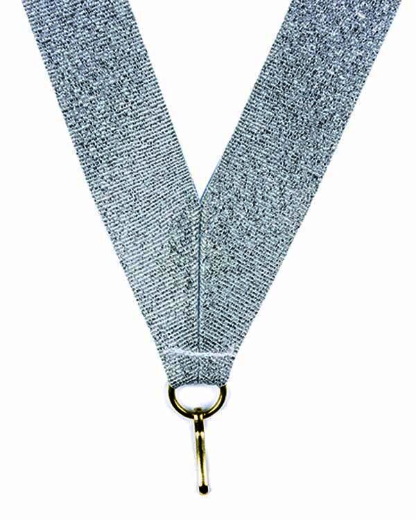 Silver Metallic Ribbon