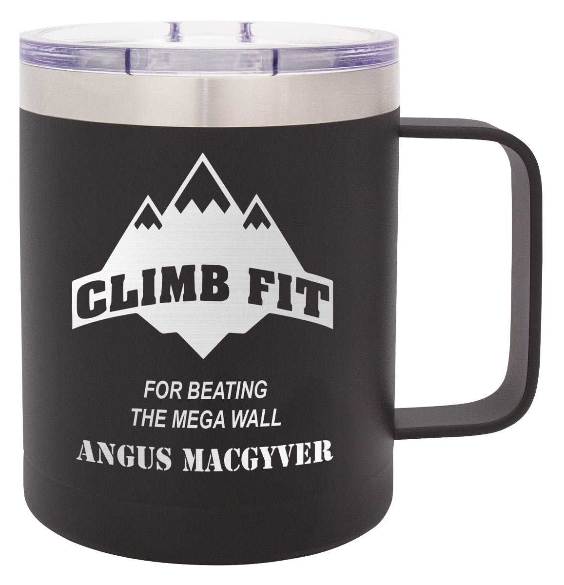 Black Camper Mug