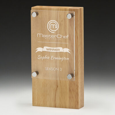 Banner Wood & Acrylic Award 200mm