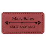 Name Badge - Rose