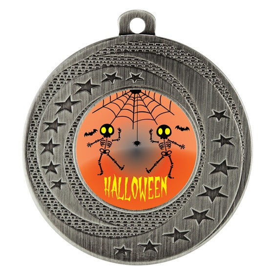 Medal - Halloween Skeletons