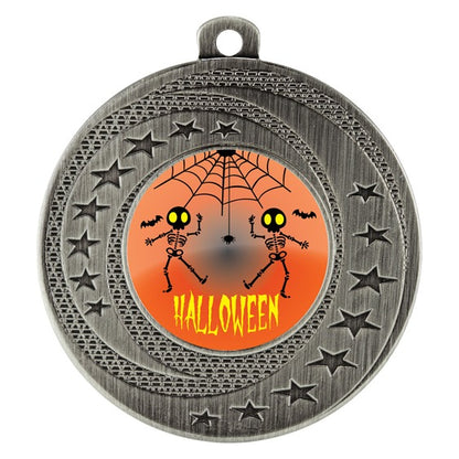 Medal - Halloween Skeletons