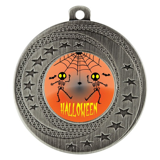 Medal - Halloween Skeletons