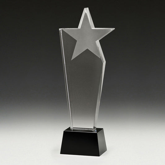 Optical Crystal Midnight Star