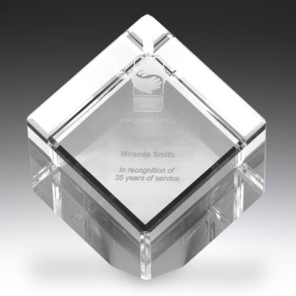 Optical Crystal Cube