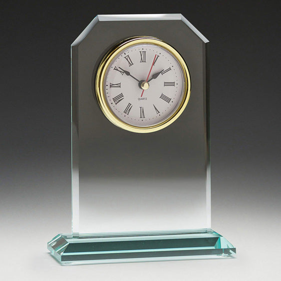 Oxford Glass Clock 170mm
