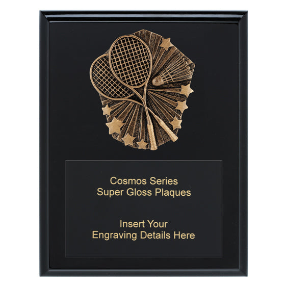 Cosmos Super Plaque - Badminton