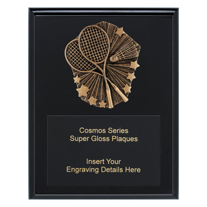 Cosmos Super Plaque - Badminton