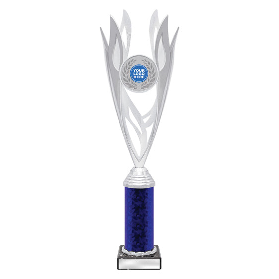Lantern - Silver / Blue