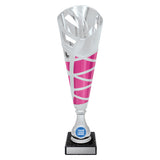 Hex Cup - Silver / Pink