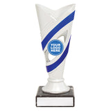 Curve Cups - Silver / Blue
