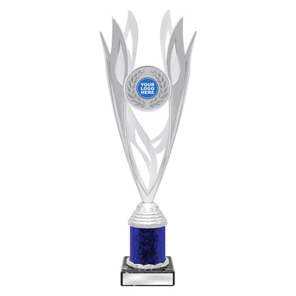 Lantern - Silver / Blue