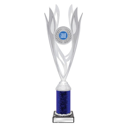 Lantern - Silver / Blue