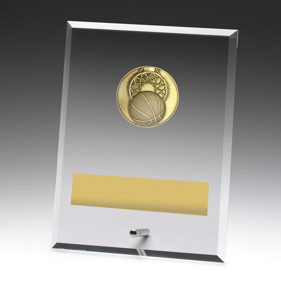 Glass Plaques - Basketball