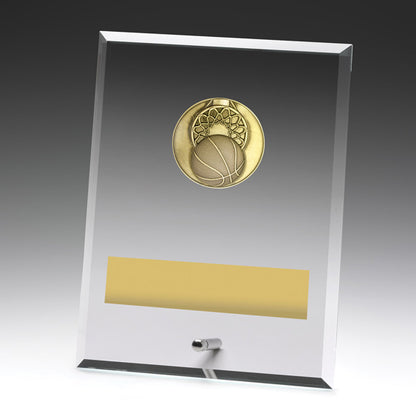 Glass Plaques - Basketball