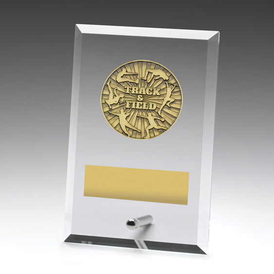 Glass Plaques - Track & Field