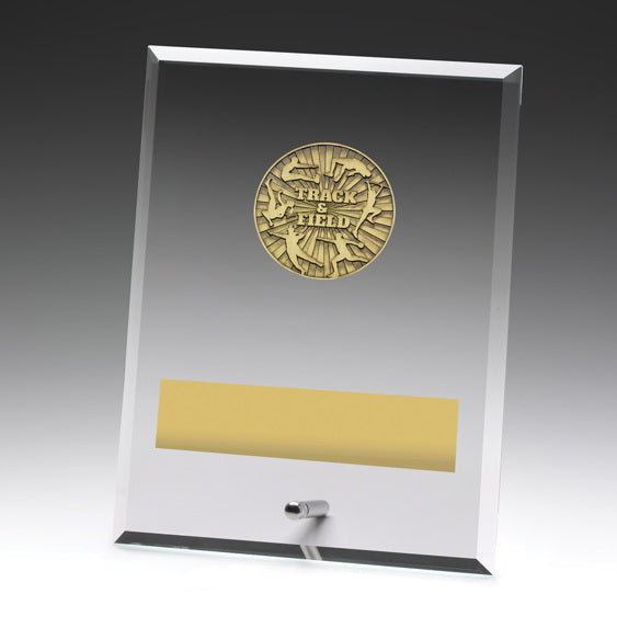 Glass Plaques - Track & Field