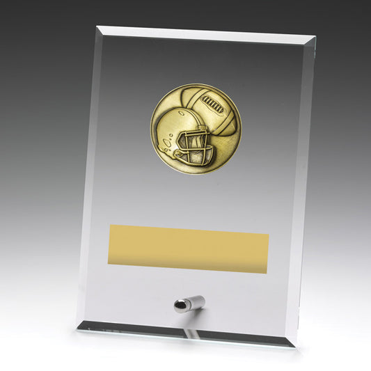 Glass Plaques - American Football