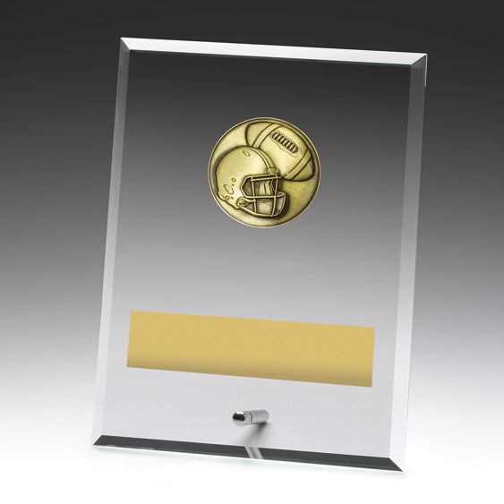 Glass Plaques - American Football