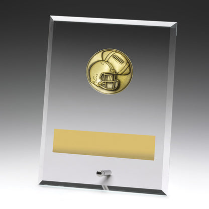 Glass Plaques - American Football