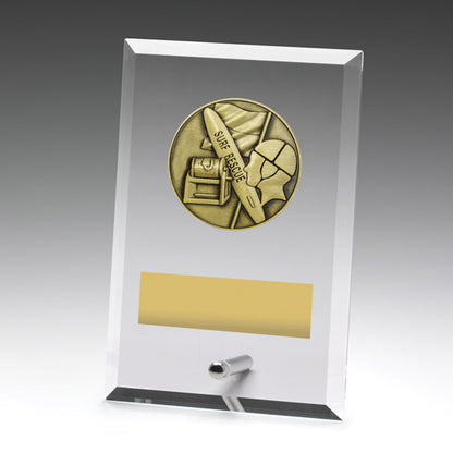 Glass Plaques - Lifesaving