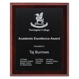 Engraved Plaques - Black / Silver