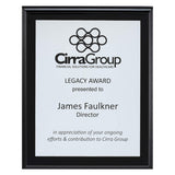 Engraved Plaques - Brushed Silver