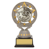 Silver Gymnastics Torch