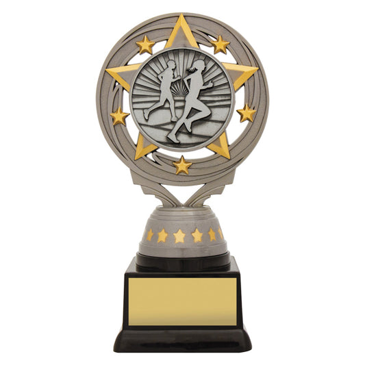 Silver Running Torch