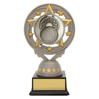 Silver Basketball Torch